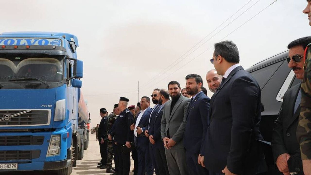 Irak ile Suriye arasında yıllardır kapalı olan sınır kapısı yeniden açıldı!