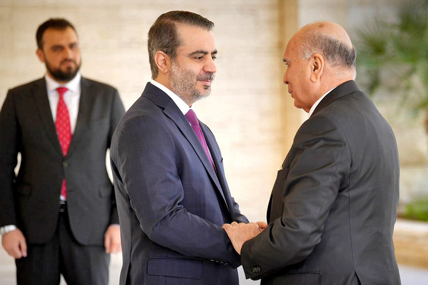 Irak Dışişleri Bakanı Hüseyin Şam'ı ziyaret ediyor