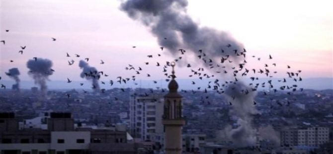 Soykırımcı İsrail'in Gazze'ye saldırısında biri kız çocuğu 4 Filistinli öldü