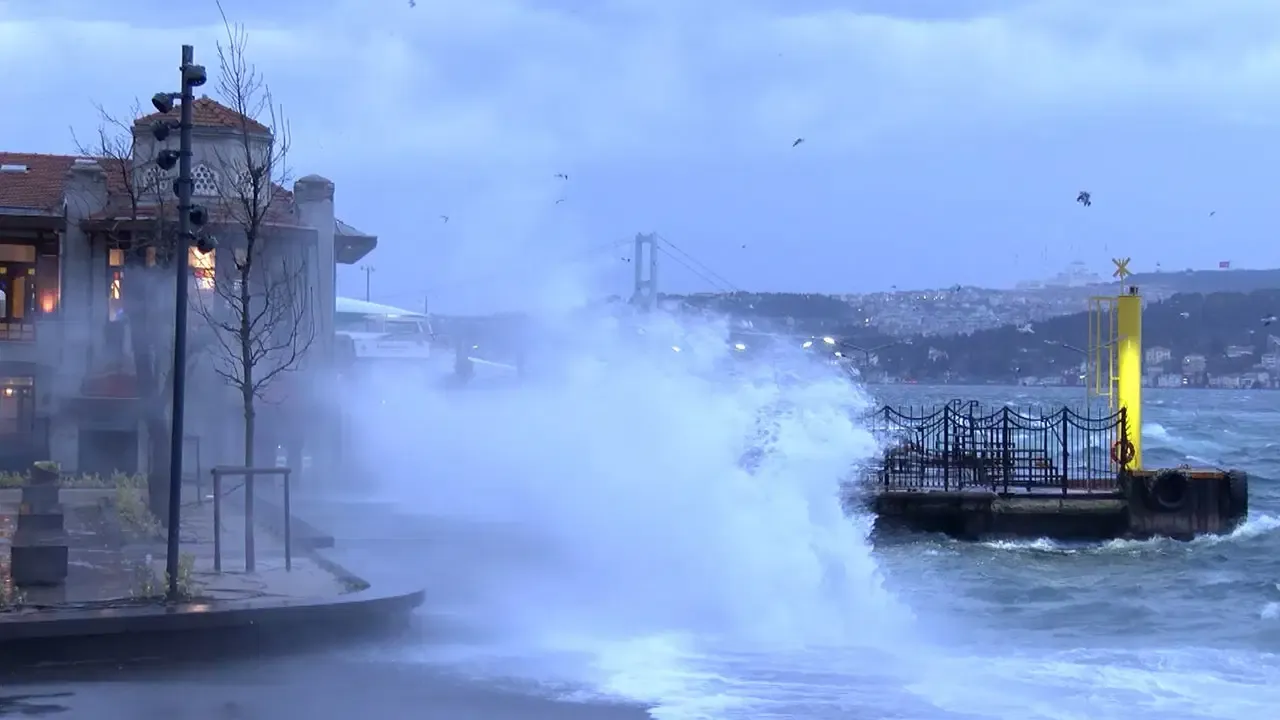 İstanbul için fırtına uyarısı