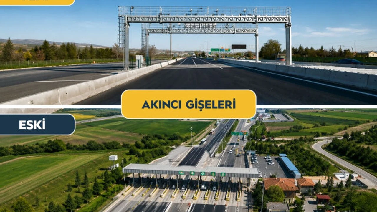 Otoyollarda gişeler kalkıyor