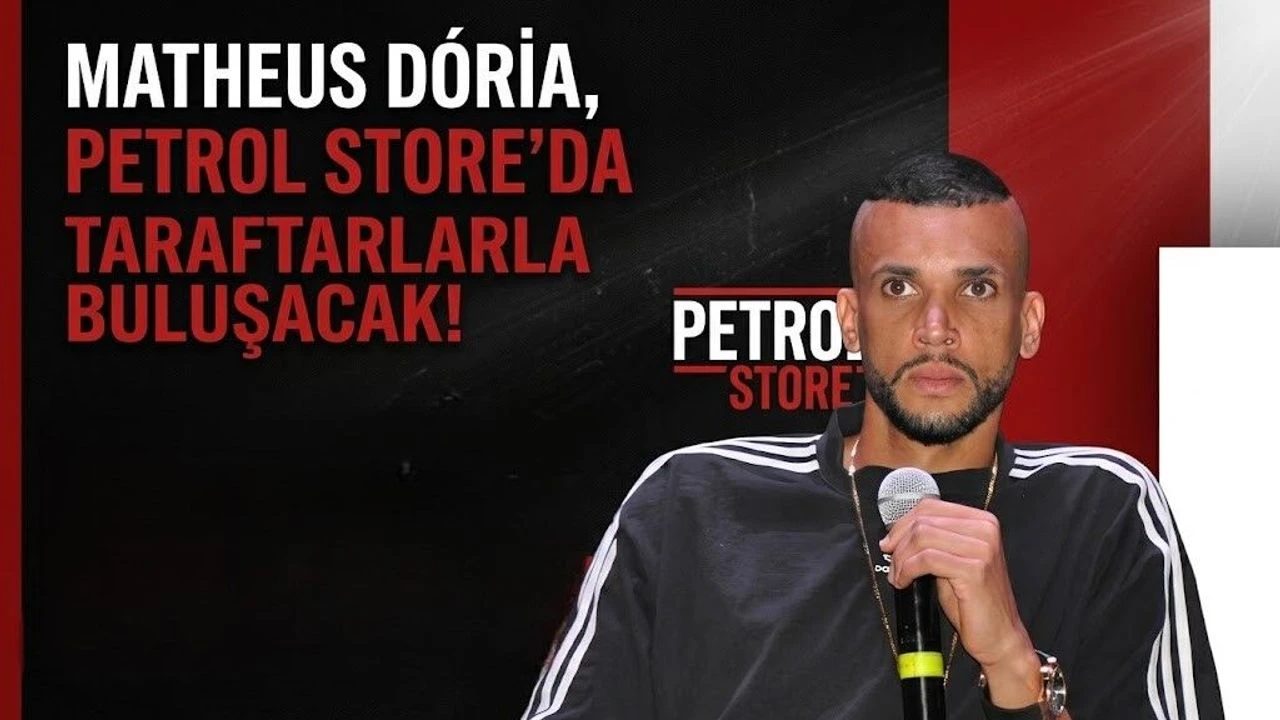 Matheus Doria, Petrol Store’da Taraftarlarla Buluşacak!
